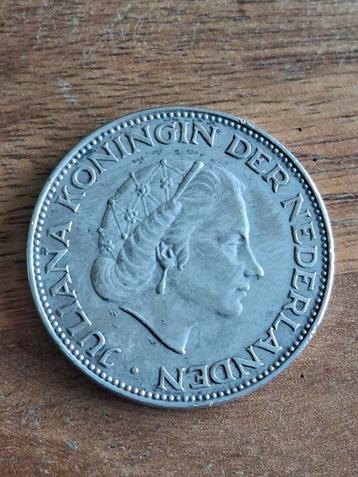 
2½ Gulden 1960 zilveren munt – Koningin Juliana beschikbaar voor biedingen