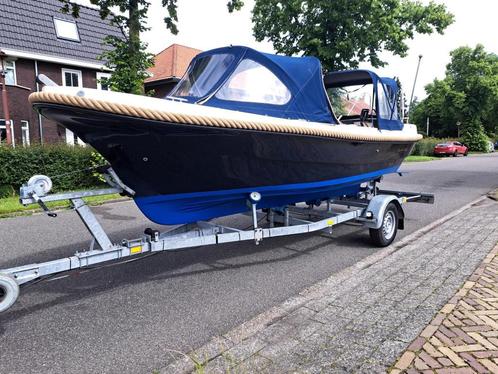 Riomar 580 (2012) + Honda 20 pk (2012), Watersport en Boten, Sloepen, Zo goed als nieuw, 10 tot 30 pk, 3 tot 6 meter, Binnenboordmotor
