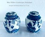 2x Gemberpot Blue Willow Blauw Wit Japanse Wilg, Ophalen