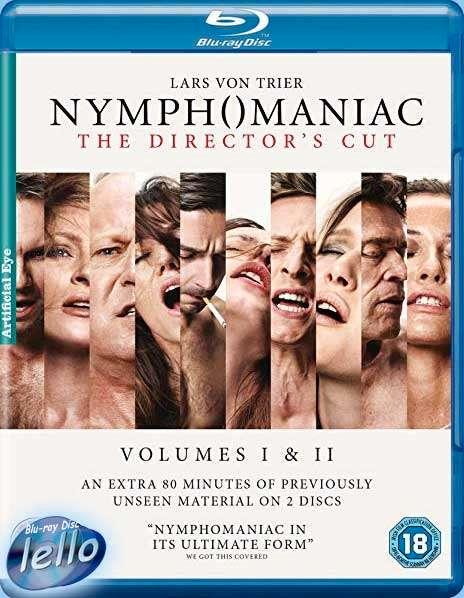 Blu-ray: Nymphomaniac: Vol. 1 & 2 DirCuts (2013) niet NLO, Cd's en Dvd's, Blu-ray, Nieuw in verpakking, Avontuur, Ophalen of Verzenden