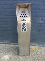 staande RVS asbak voor buiten, Ophalen, Zo goed als nieuw, Asbak