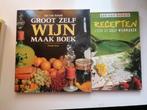 Recepten voor de zelf wijnmaker + groot zelf wijn maak boek, Ophalen of Verzenden, Zo goed als nieuw, Jan van Schaik - Recepten voor de zelf wijnmaker