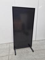 ZWARE METALEN ZWARTE SCHEIDINGSWAND AFM 166X80 CM, Ophalen, Gebruikt