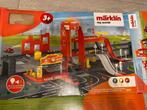 marklin my world brandweergarage lego, Ophalen, Gelijkstroom of Wisselstroom, Brug, Tunnel of Gebouw, Zo goed als nieuw