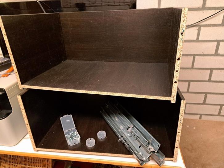 Ikea besta laden 2x, Huis en Inrichting, Kasten | Ladekasten, Zo goed als nieuw, Minder dan 100 cm, 50 tot 100 cm, 25 tot 50 cm