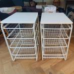 SUPER Deal:IKEA opbergcombinatie wit, 50x51x70 cm –(2 stuks), Huis en Inrichting, Ophalen, Zo goed als nieuw
