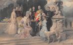 Keizer Wilhelm II  Augusta Victoria van Schleswig-Holstein, Verzamelen, Ophalen of Verzenden, Zo goed als nieuw, Buitenland, Kaart, Foto of Prent