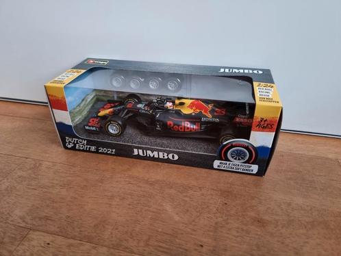 Max Verstappen - Red Bull Racing - RB16B - Bburago - 2021', Hobby en Vrije tijd, Modelauto's | 1:24, Zo goed als nieuw, Auto, Bburago