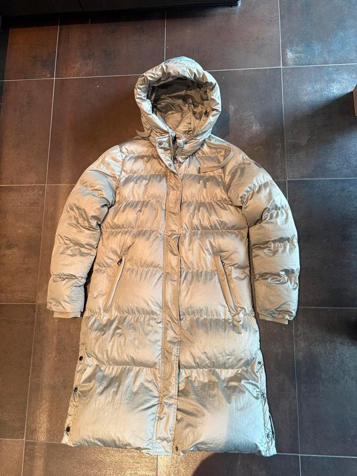 Zgan gewatteerde jas van Garcia groen maat L, Kleding | Dames, Jassen | Winter, Zo goed als nieuw, Maat 42/44 (L), Groen, Ophalen of Verzenden