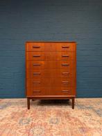 Vintage ladekast, Deens design, jaren 60, Ophalen, Huis en Inrichting