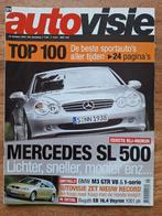 Autovisie #21 2001 Mercedes SL 500 inhoudsopgave zie foto 2, Gelezen, Algemeen, Ophalen of Verzenden, Autovisie