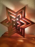 Kerstster Scandinavische Hout Kerstfeest, Diversen, Ophalen of Verzenden, Zo goed als nieuw