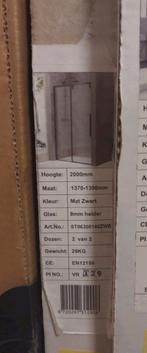 Nis schuifdeur mat zwart Van Rijn, Ophalen, Zo goed als nieuw, Douche