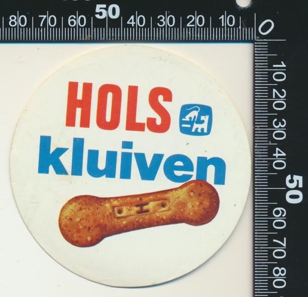 Sticker: Hols - Kluiven, Ophalen of Verzenden, Zo goed als nieuw, Dier en Natuur