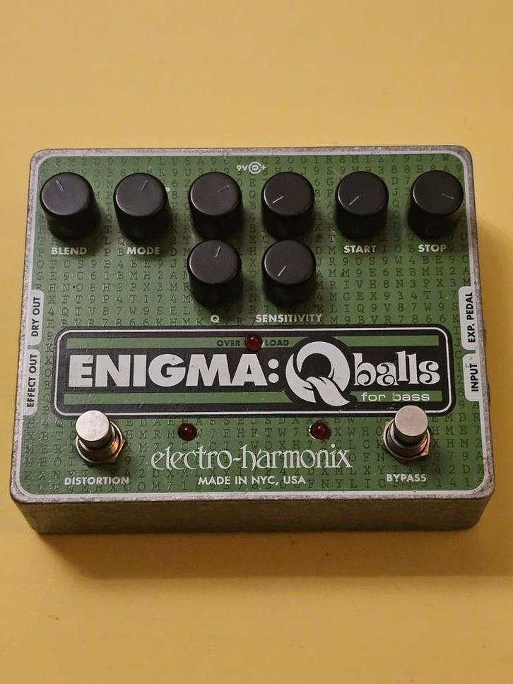Electro-Harmonix Enigma: Q-Balls Bass, Muziek en Instrumenten, Effecten, Zo goed als nieuw, Distortion, Overdrive of Fuzz, Overige typen