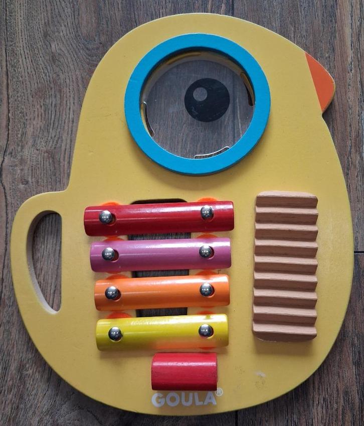 Goula tiki 3-in-1 muzikaal xylofoon baby, Kinderen en Baby's, Speelgoed | Babyspeelgoed, Gebruikt, Overige typen, Verzenden