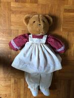 Leuke beer met jurk 49 cm, Ophalen of Verzenden, Zo goed als nieuw, Beer