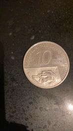 Munt 10 gulden, Postzegels en Munten, Munten | België, Zilver, Ophalen of Verzenden, Verzilverd, Losse munt