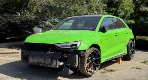 Audi RS3 2.5 TFSI Quattro Facelift Performance | Pano | Matr, Auto diversen, Schadeauto's, Automaat, Benzine, Groen