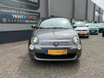 Fiat 500 C 0.9 TwinAir Turbo Lounge 80PK Cabriolet,Airco,Cru, Stof, Gebruikt, Euro 6, Cabriolet