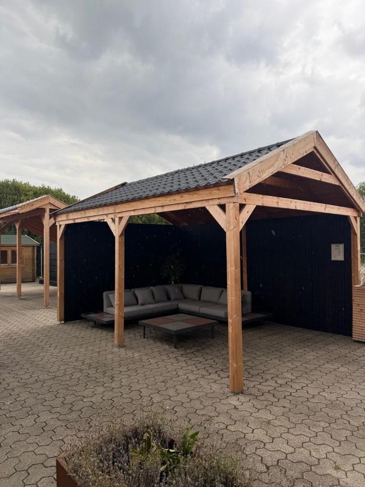 Red Class wood overkappingen showmodellen met hoge korting!, Tuin en Terras, Palen, Balken en Planken, Nieuw, Planken, 250 cm of meer
