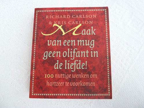 Maak van een mug geen olifant in de liefde – Richard & Chris, Boeken, Humor, Zo goed als nieuw, Anekdotes en Observaties, Ophalen of Verzenden