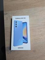 Goed werkende Samsung Galaxy A34  5G, Ophalen, Gebruikt, Blauw, 128 GB