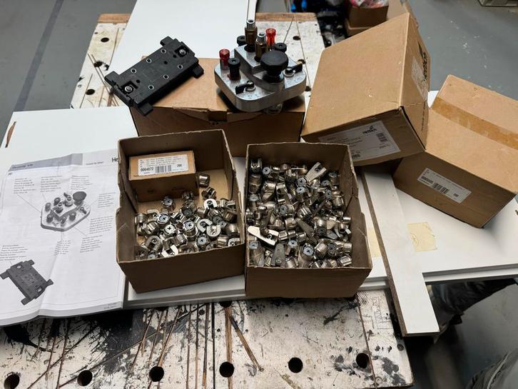 Hettich Drill-Jigg VB Meubelverbinder, Doe-het-zelf en Verbouw, Gereedschap | Handgereedschap, Zo goed als nieuw, Ophalen
