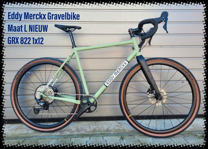 Gravelbike Eddy Merckx 58 cm GRX 1 x 12 *NIEUW* - RR Bikes, Fietsen en Brommers, Fietsen | Racefietsen, Nieuw, Overige merken