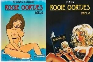 Stripboeken Rooie Oortjes delen 6 en 8 (beiden 1e uitgaven), Boeken, Stripboeken, Gelezen, Meerdere stripboeken, Ophalen of Verzenden