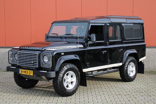 Land Rover Defender 110- 2.4 TD St. Wagon X-Tech Comm./ 2011, Auto's, Land Rover, Bedrijf, 4x4, ABS, Airconditioning, Alarm, Centrale vergrendeling