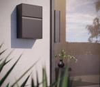 Bravios Leon Brievenbus - Moderne Wandbrievenbus nieuw, Tuin en Terras, Brievenbussen, Ophalen of Verzenden, Nieuw, Staal, Wandbrievenbus