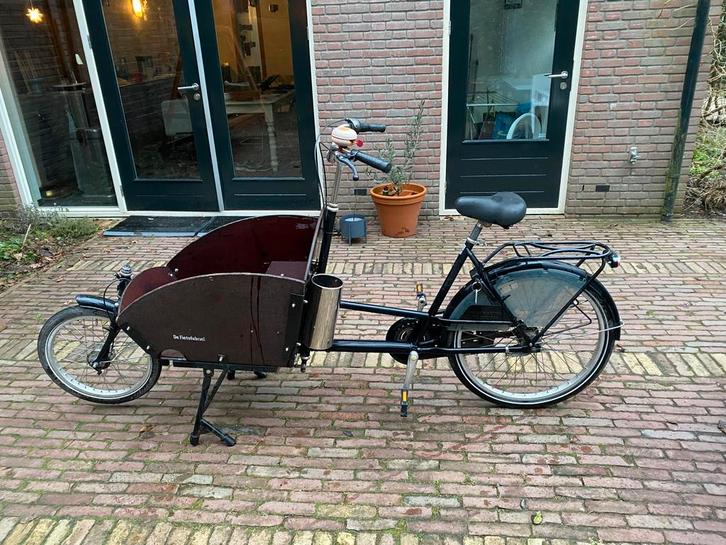 Bakfiets van de Fietsfabriek, Fietsen en Brommers, Fietsen | Bakfietsen, Gebruikt, Overige merken, 2 kinderen, Ophalen
