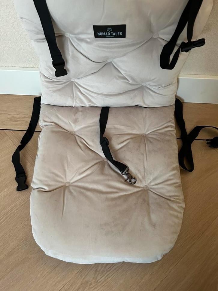 Nomad Tales autostoel voor honden incl tuigje en riem, Dieren en Toebehoren, Honden-accessoires, Gebruikt, Ophalen