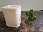 Kaarsenmal siliconen mal cactus, Ophalen of Verzenden, Gebruikt, Gereedschap of Toebehoren