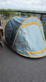 Popup tentje voor 2 personen, Caravans en Kamperen, Tenten, Ophalen of Verzenden, Zo goed als nieuw, Tot en met 2