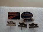 3 x Zwollerkerspel Speldjes.& 2 Koperen Avro rally Broche`s, Verzamelen, Speldjes, Pins en Buttons, Ophalen of Verzenden, Zo goed als nieuw