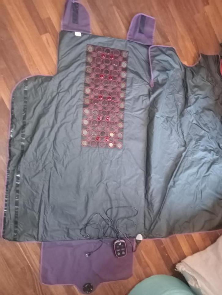 zgan. fuerle saunadeken, Sport en Fitness, Massageproducten, Zo goed als nieuw, Apparaat, Ophalen of Verzenden