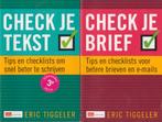Check je tekst +Check je brief - Schrijfhulp (Eric Tiggeler), Eric Tiggeler, Verzenden, Niet van toepassing, Zo goed als nieuw