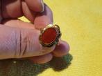 14 kt gouden antieke ring, 19 mm, 3.34 gram totaal (bd), Sieraden, Tassen en Uiterlijk, Ringen, 19 tot 20, Ophalen of Verzenden