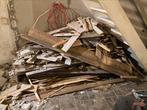 Gratis brandhout haardhout stukken vloerplanken., Tuin en Terras, Haardhout, Ophalen
