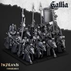 Royal Knights of Gallia 8x - Highlands Miniatures, Hobby en Vrije tijd, Wargaming, Ophalen of Verzenden, Nieuw, Warhammer, Figuurtje(s)
