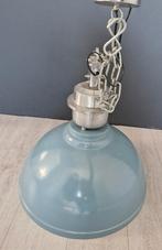 Industriële hanglamp blauw, Ophalen, Zo goed als nieuw, Minder dan 50 cm
