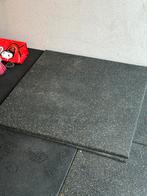 Rubberen tegels 2cm, Doe-het-zelf en Verbouw, Tegels, Ophalen, 60 cm of meer, Zo goed als nieuw, Minder dan 5 m²