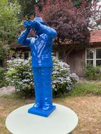 (Tuin)Beeld man verrekijker, tuin, zwembad, vijver, carport, Ophalen, Nieuw, Kunststof, Mensenbeeld