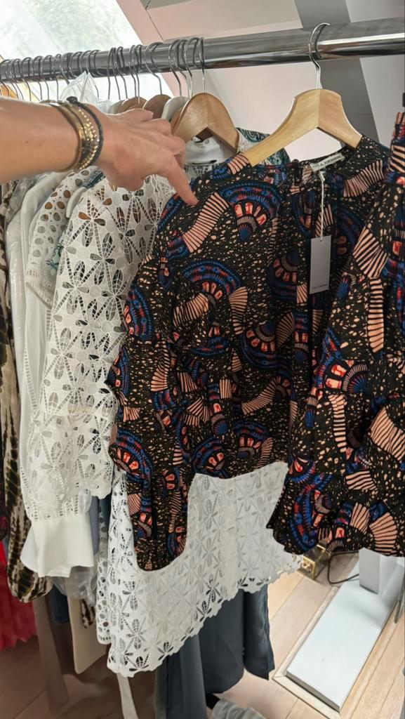 Top en rokje Ulla Johnson te koop maat 4 (36), Kleding | Dames, Blouses en Tunieken, Zo goed als nieuw, Maat 36 (S), Ophalen of Verzenden