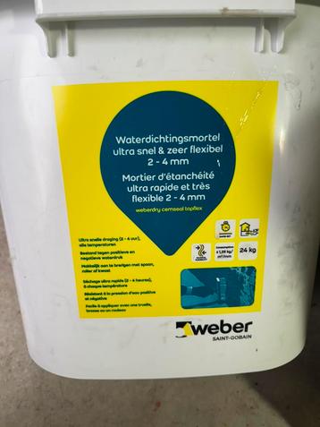 Weber mortel beschikbaar voor biedingen