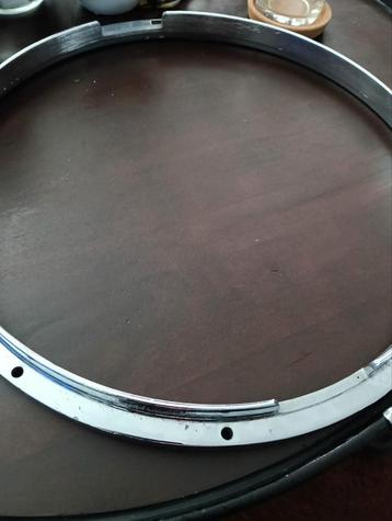 Vintage Die Cast snaredrum hoop 14 " inch 10 holes beschikbaar voor biedingen