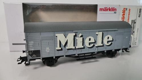 Märklin H0 goederenwagon gesloten Miele Eurotrain ovp 46380, Hobby en Vrije tijd, Modeltreinen | H0, Zo goed als nieuw, Wagon