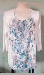 Gerry Weber wit t-shirt, Kleding | Dames, T-shirts, Wit, Maat 42/44 (L), Ophalen of Verzenden, Zo goed als nieuw